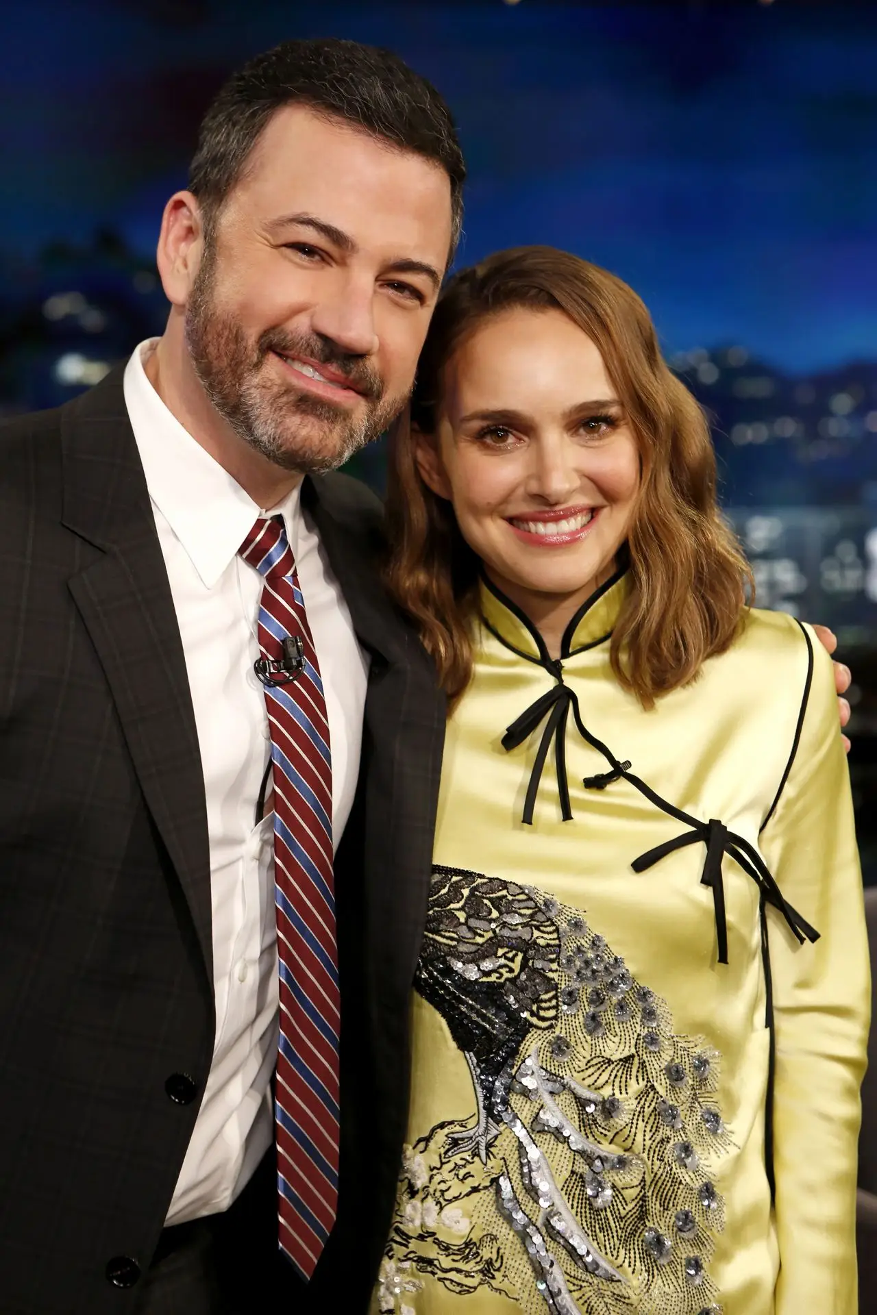 Natalie Portman Photos on Jimmy Kimmel Live in Los Angeles